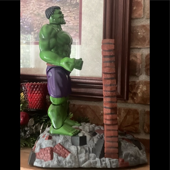 ⭐️RARE Large Incredible Hulk Animated Talking Smash Bank - Picture 7 of 8